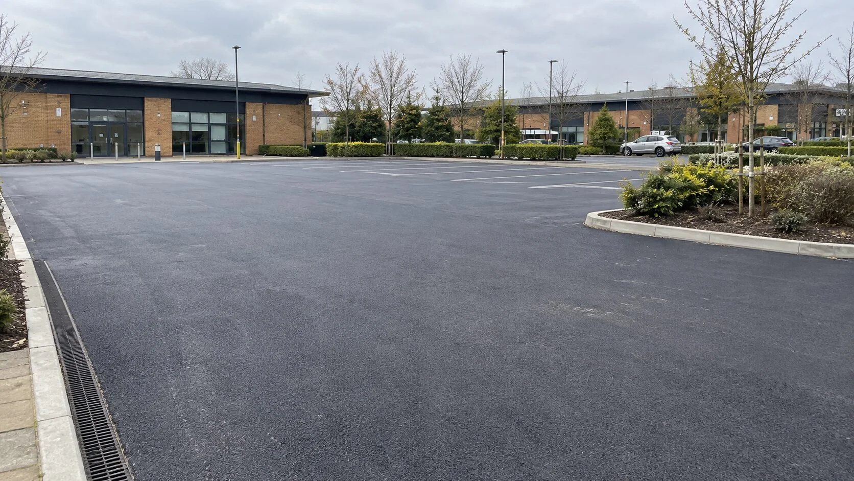 Commercial car park resurfacing by Ulteum Marking