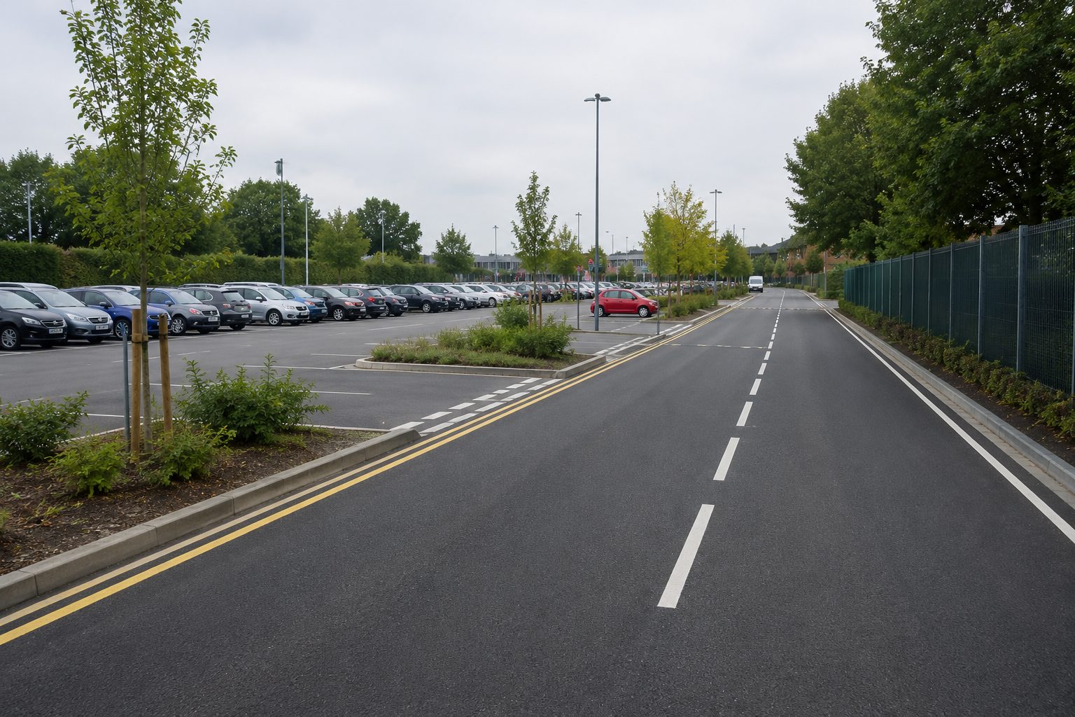 Road and external line marking by Ulteum Marking