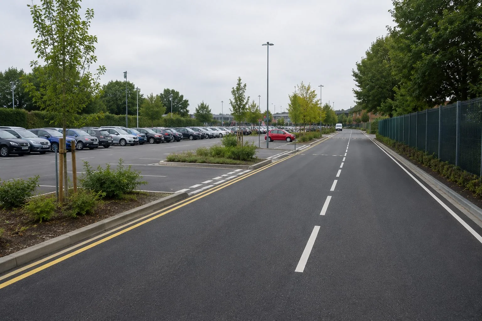 Road and external line marking by Ulteum Marking