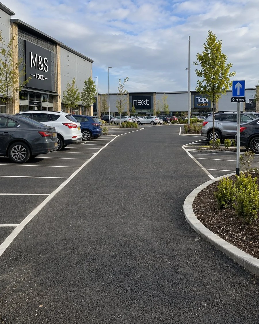 Car park re-lining and resurfacing by Ulteum Marking