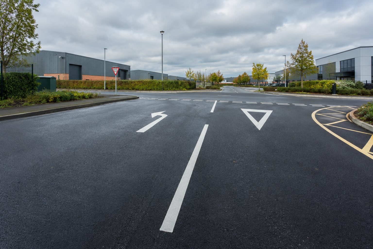 Road Junction And Directional Markings by Ulteum Marking